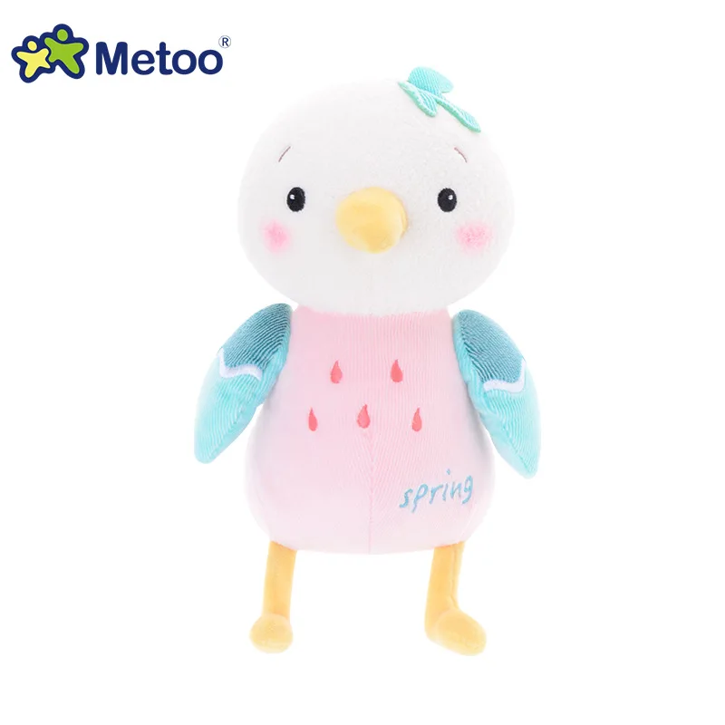 1 22 см Птица Kawaii игрушки в виде животных с плюшевой набивкой мультфильм дети игрушки для девочек Дети День рождения Рождественский подарок кукла Metoo - Цвет: 1