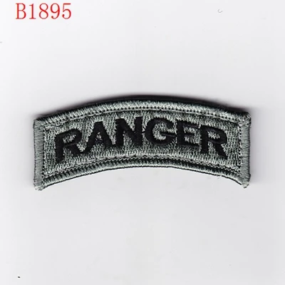 Армии США 75th RANGER военный тактический боевой дух полный вышивка патч - Цвет: B1859
