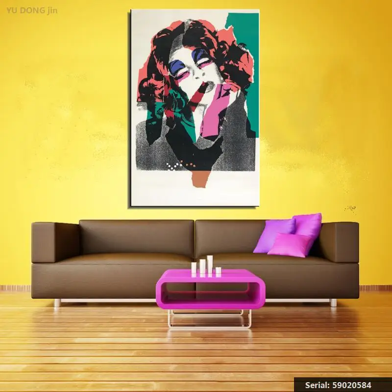 Yu dong jin Andy Warhol Still life абстрактная масляная живопись Рисование Искусство спрей без