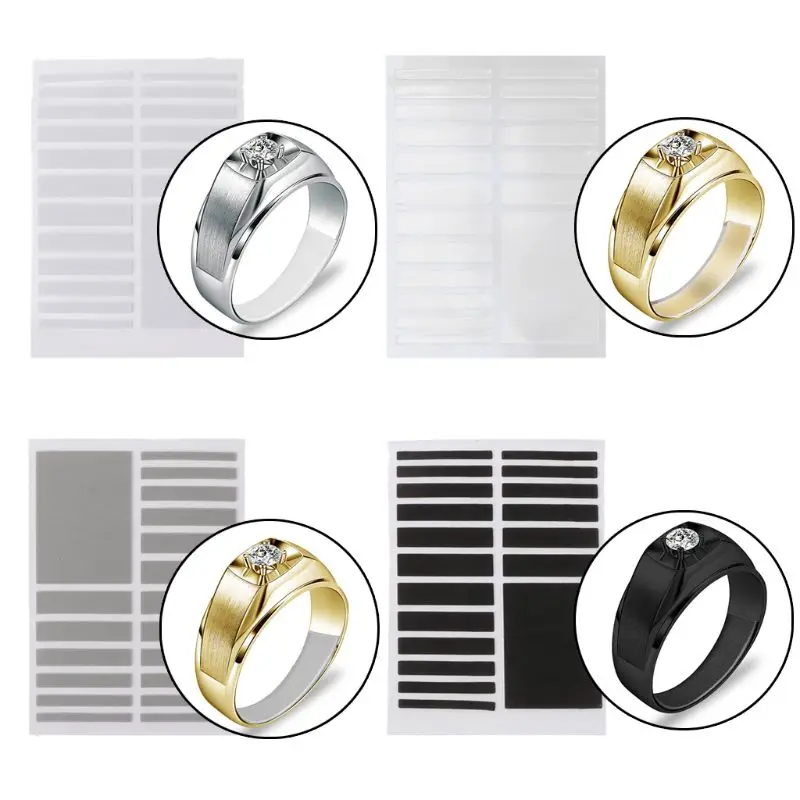 Невидимое кольцо Размер регулятор для свободных колец 6 размеров s ювелирное