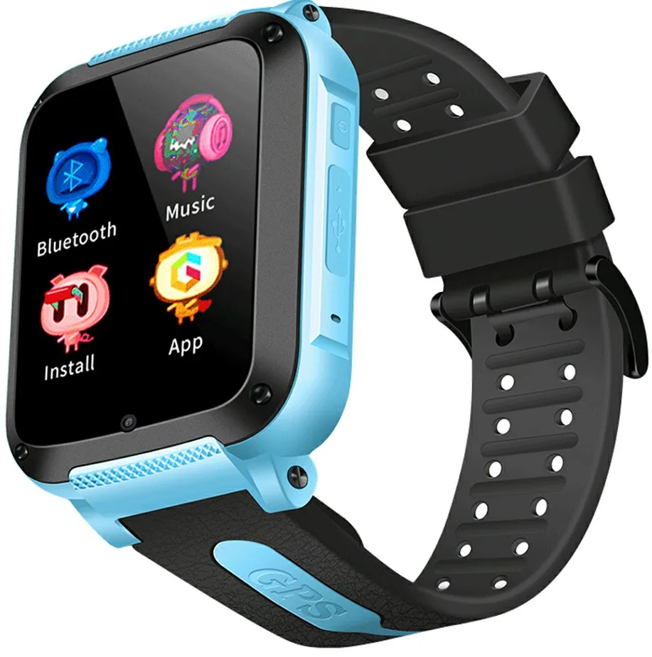 blue Смарт-часы Smarcent G3S для детей, gps, SOS, трекер положения телефона, водонепроницаемые, анти-потеря, Детские умные часы PK Q50 Q90 Q528 - Цвет: blue