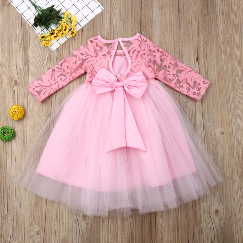 Girl Dress Baby Girl Toddler Party Tutu Dress Lace Party Pageant Wedding Birthday Dress Princess dress
