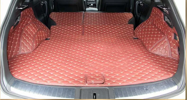 Волоконный Кожаный Автомобильный Коврик для багажника infiniti fx30d fx35 fx37 fx50 2008 2009 2010