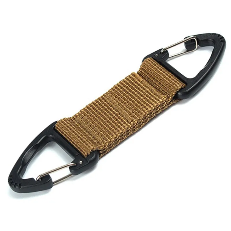 Нейлоновая лента тесьма карабины висит Портативный пряжки ремня быстрая оттяжек
