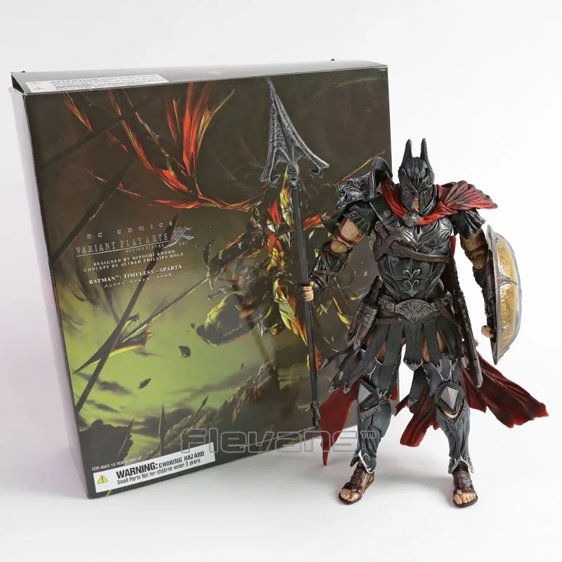 DC COMICS PLAY ARTS KAI Batman Timeless Спарта ПВХ фигурка Коллекционная модель игрушки