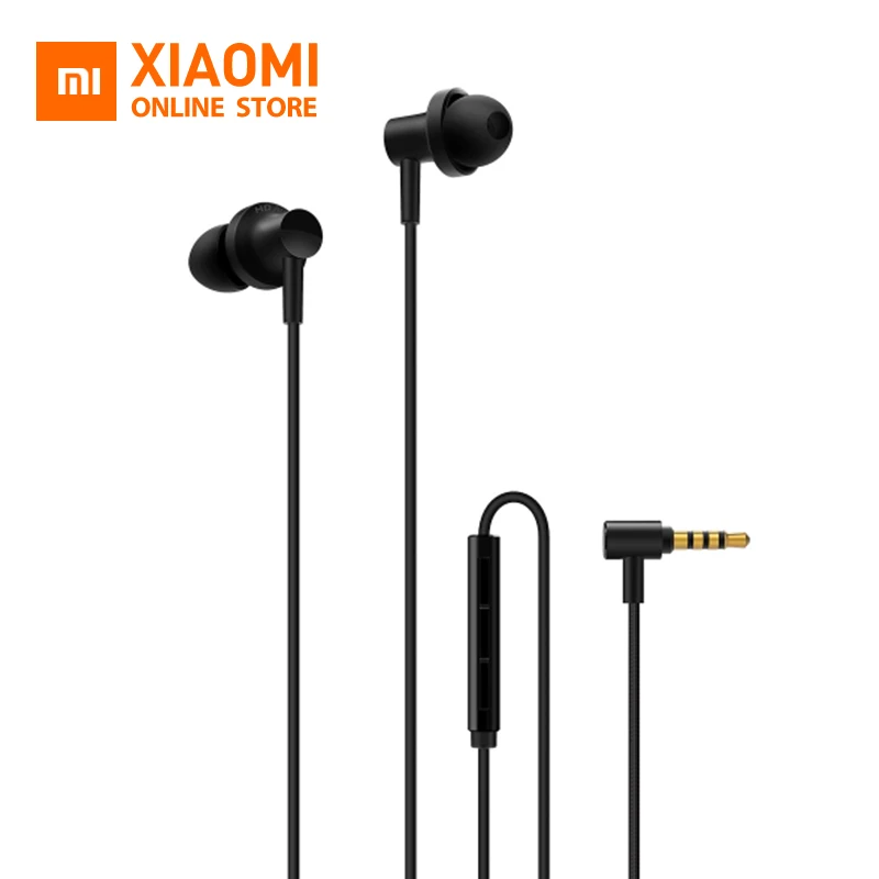 Оригинальные гибридные наушники Xiaomi с 2-роговым разъемом L-Shape MEMS микрофон
