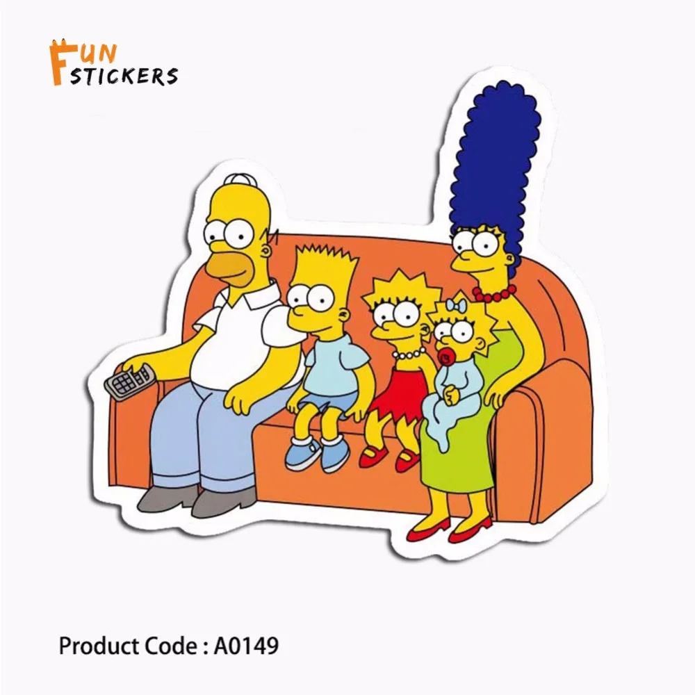 Simpsons family социальных персонажи мультфильмов пересечения дорога