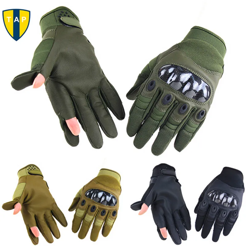 Мужские тактические перчатки для стрельбы на открытом воздухе армейские