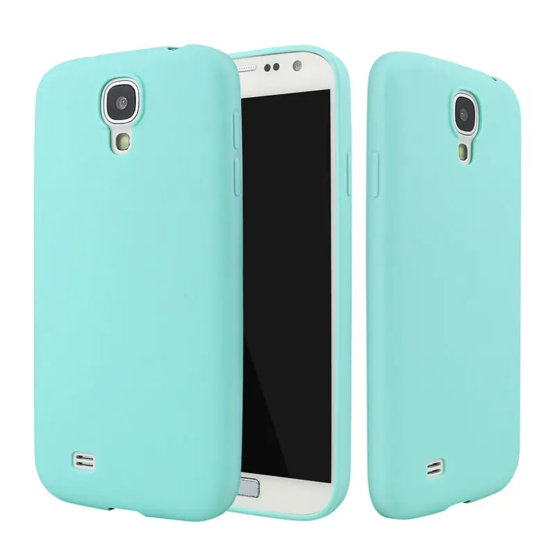 Phone Case For Samsung Galaxy S4 I9500 9500 Cover Silicone Luxury Ultra Thin Soft Cute Colors TPU Back | Мобильные телефоны и