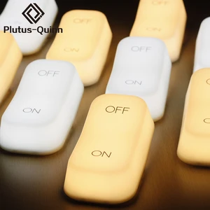 Лампа с переключателем на перезаряжаемой батарее, с контролем наклона и силы тяжести, Романтический светодиодный ночсветильник, 2019