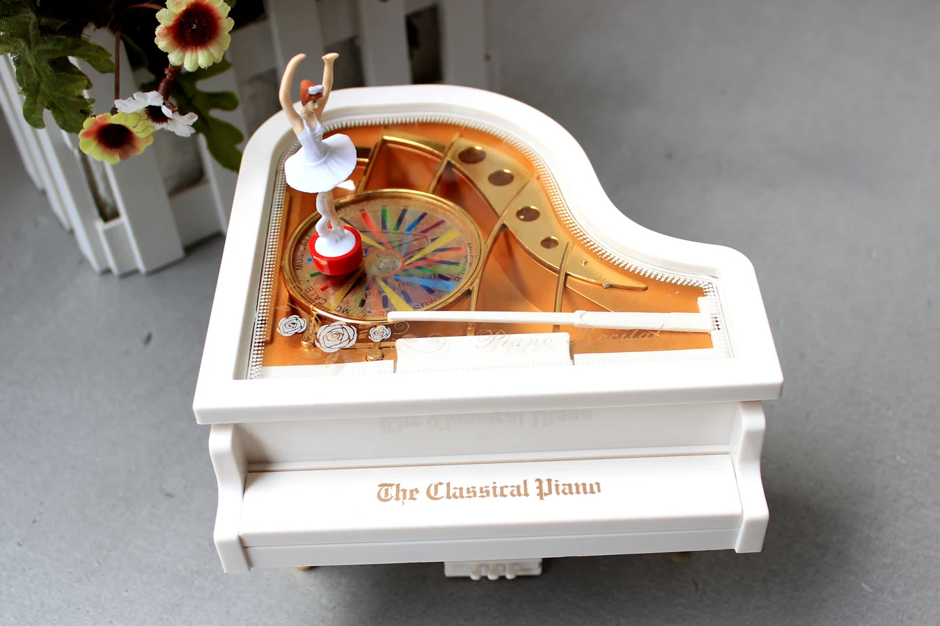 Музыкальная шкатулка с изображением пианино для друзей и девушек | Дом сад