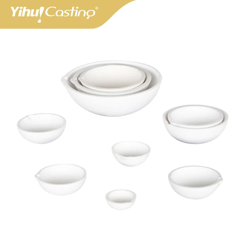 20 Лот 100 г керамические плавильные тигли кварцевые чаши для платины серебро и