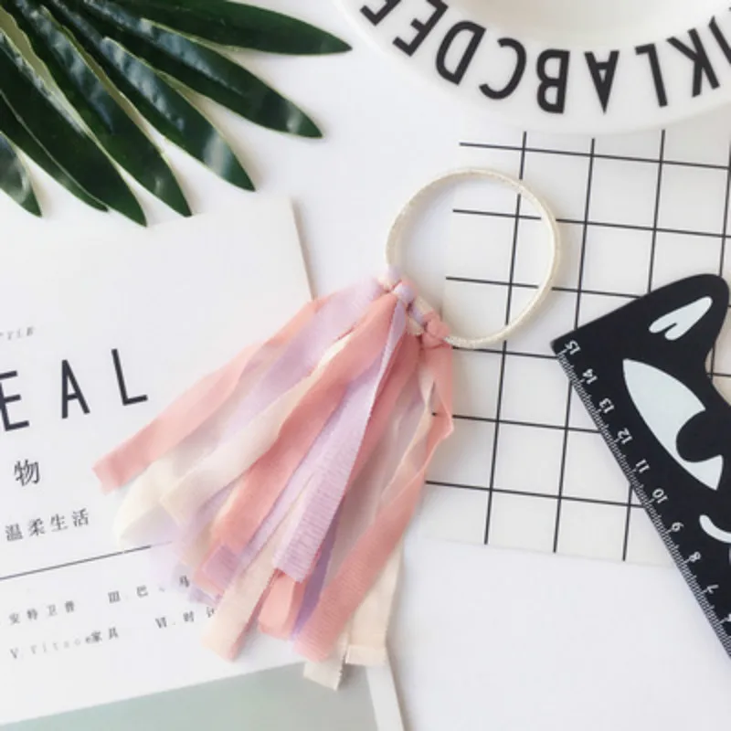 Повязка для волос девочек милая сетчатая Кружевная повязка на голову тканевая