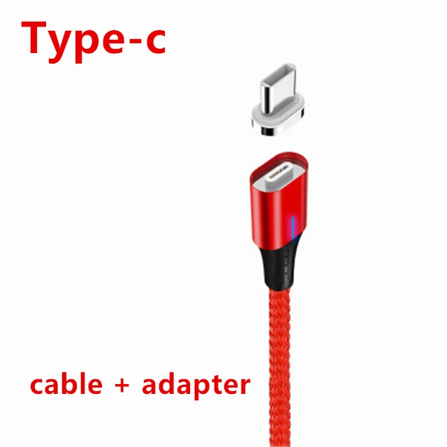 Type-c Cable Магнитный usb-кабель CatXaa с разъемом type-C, магнитный usb-кабель для передачи данных 3 А, адаптер для быстрой зарядки для huawei samsung, Дополнительный внешний аккумулятор - Цвет: Type-c Cable