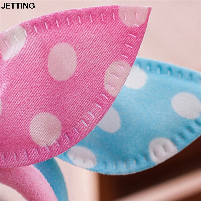 

Rabbit Bunny Ears Dotted Hair Ties Children Hair Accessories kids Scrunchy Elastic Hair Band for women girls 20pcs/lot