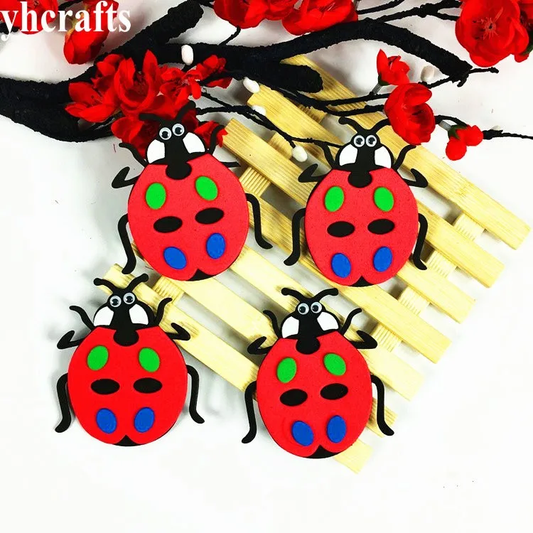 1 пакетов/лот Божья коровка Краб пчела Русалочка муравей Лобстер Рыба кролик