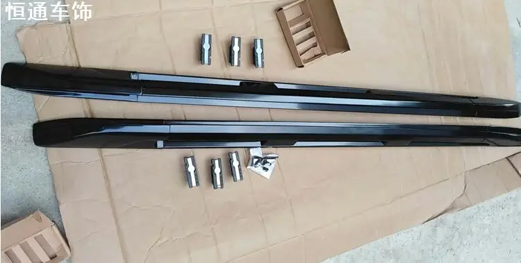 Алюминиевый сплав Багажник На Крышу багажа бар для Volkswagen VW Touareg 2003 2004 2005 2006 2007 2008 2009 2010(черный, серебристый
