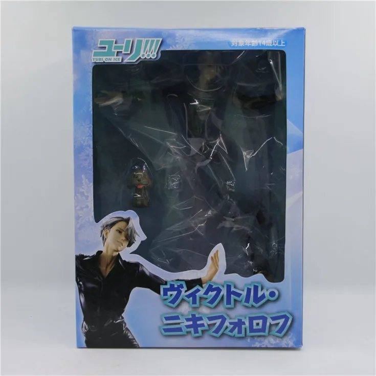 21 см Yuri on Ice Victor Nikiforov ПВХ фигурка Коллекционная модель игрушка кукла