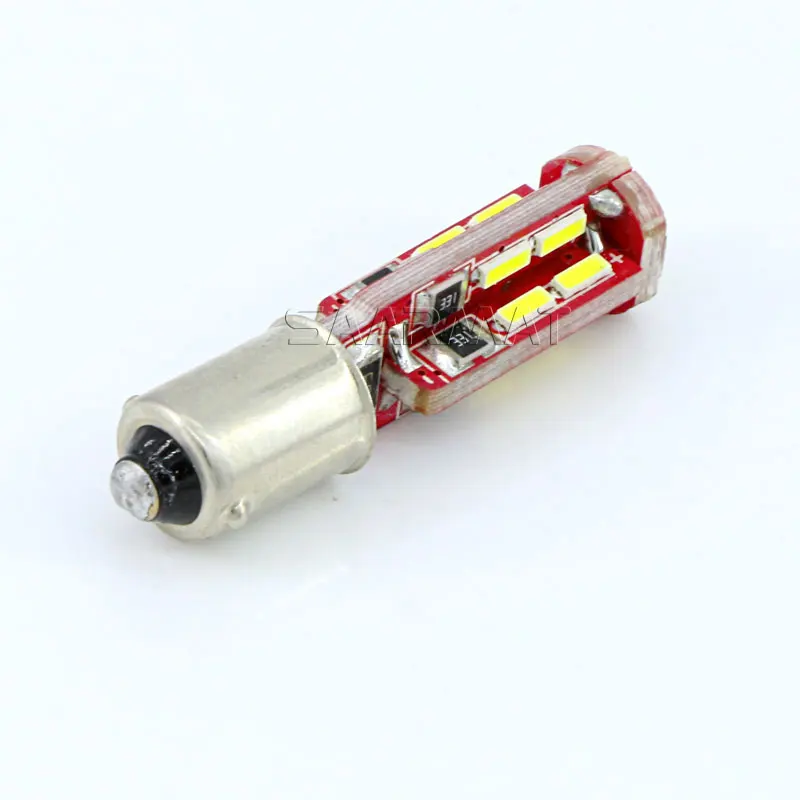 Пара BA9S BAX9S BAY9S 19-SMD 120/150/180 градусов обратный светильник сигнала поворота
