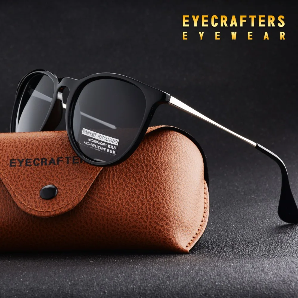 Женские зеркальные солнцезащитные очки Eyecrafters винтажные брендовые дизайнерские