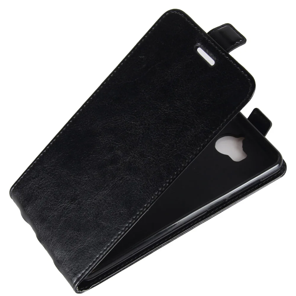 Fashion Vertical PU Leather Flip Wallet Case Cover For Huawei Y5 2017 Up and Down Cell Phone housing Bags with Photo Frame | Мобильные