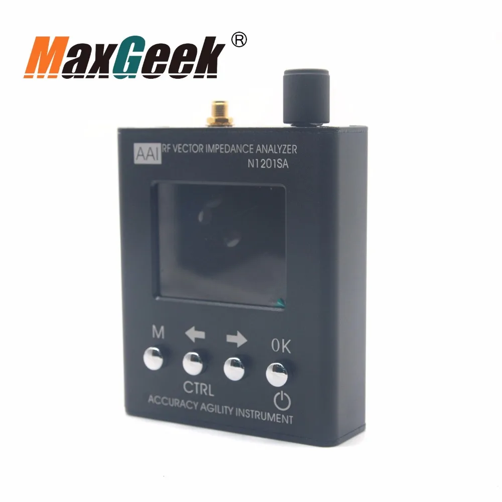 Анализатор антенны Maxgeek N1201SA + NFC RFID тестер векторного сопротивления RF измеритель