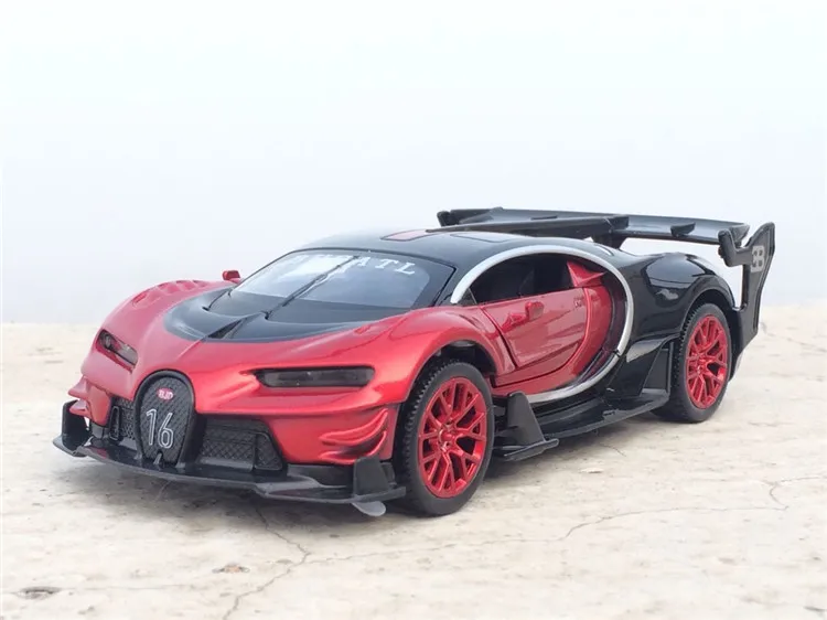 1:32 весы Bugatti Veyron сплав литье под давлением модель автомобиля игрушка электронный