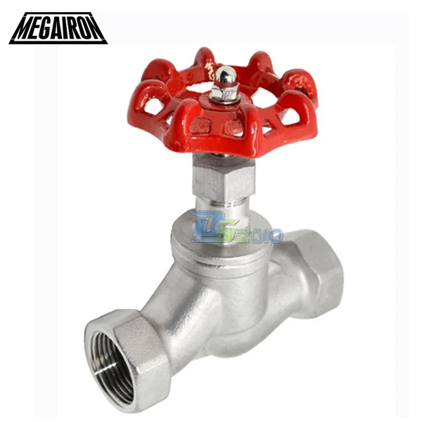 

Шаровой клапан в форме S MEGAIRON BSPT DN15 1/2 дюйма из нержавеющей стали SS304 CF8M
