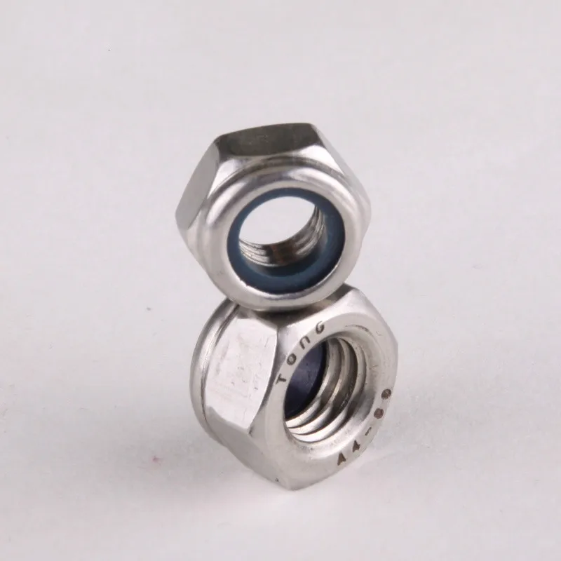 10 шт. специальные 304 нержавеющая сталь нейлон пончики/самоблокирующиеся