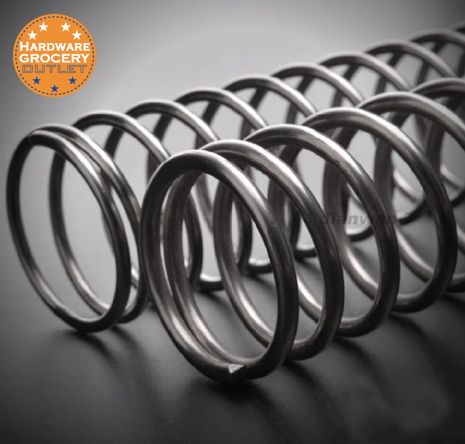 

Prime-line products Spring. Compressio Springs. stainless steel springs Tension. Wire diameter 0.7mm, 10pcs