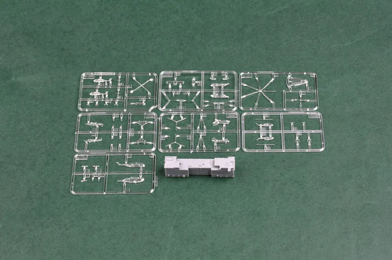 Сборная модель труба 1/700 Американский военный корабль игрушки