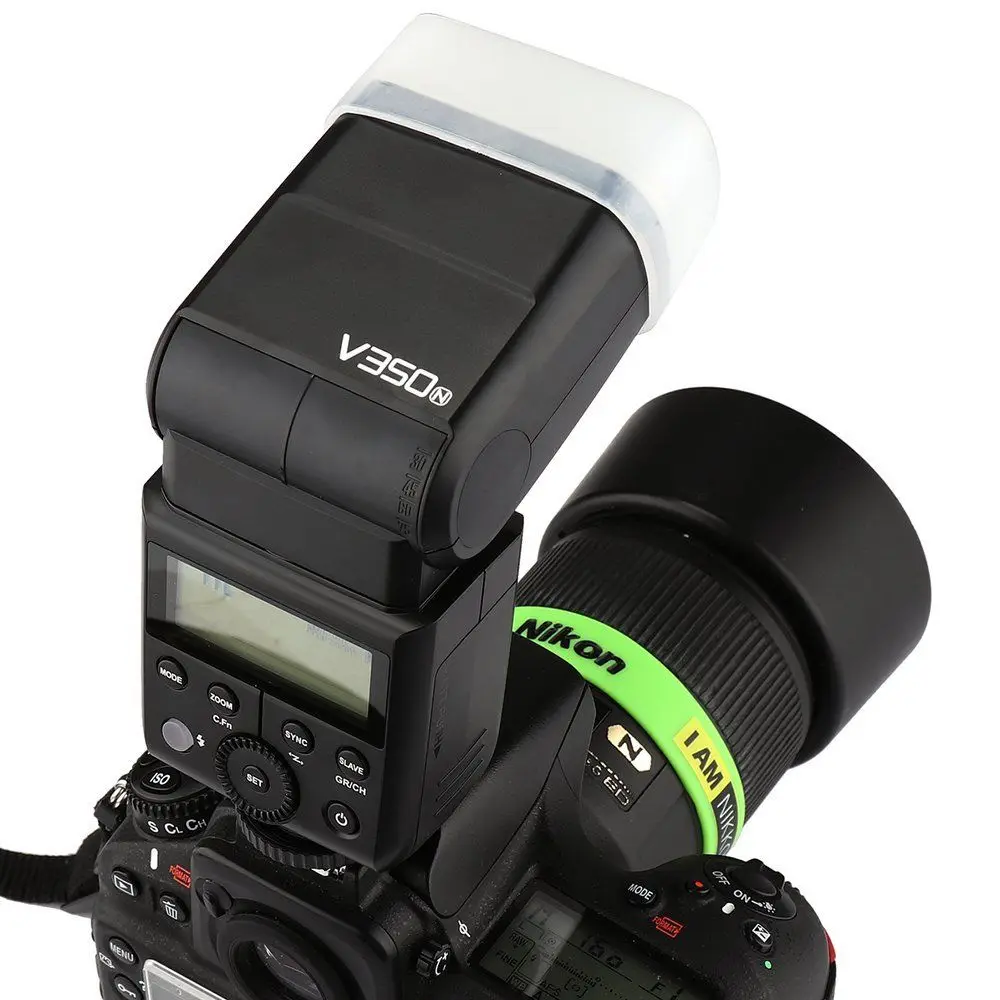 Система Godox V350N TTL HSS 1/8000s 2 4G X литий-ионный аккумулятор Вспышка Speedlite для Nikon D750 D3200