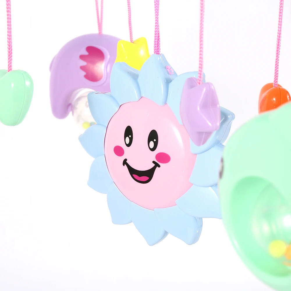 Детская игрушка кровать колокольчик музыкальная Мобильная кроватка Dreamful кровать кольцо подвесной вращающийся звонок погремушка родитель пульт дистанционного управления обучающая игрушка