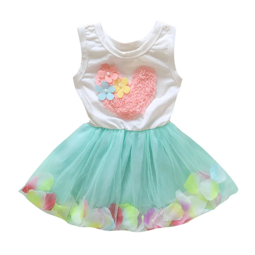 Новинка 2019 года нарядное платье с цветочным узором для девочек детское