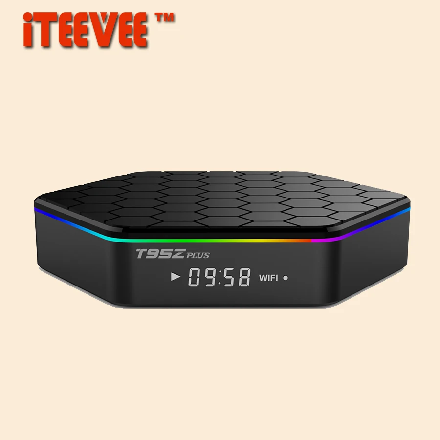 Оригинальный T95Z Plus 2 ГБ 16 3 32 Восьмиядерный процессор Amlogic S912 Android 7 1 OS Smart TV BOX 4G/5 ГГц