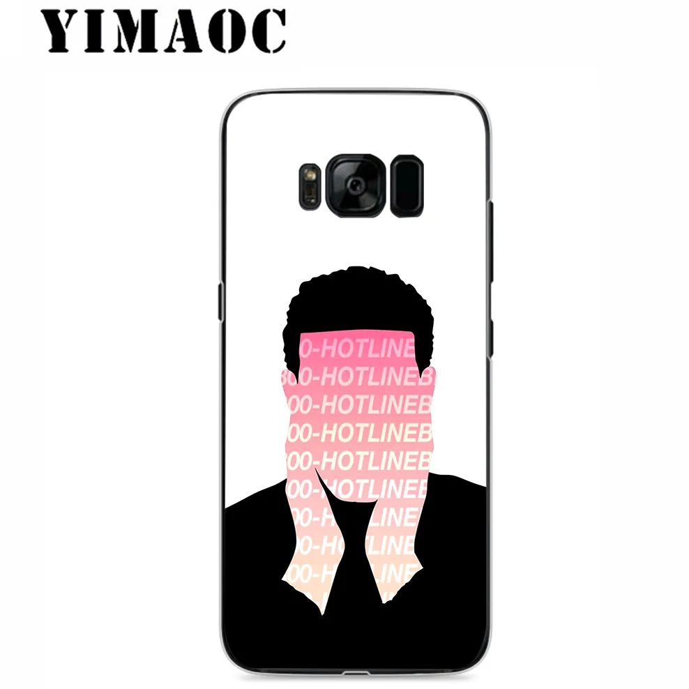 YIMAOC Drake Hotline Bling Soft Silicone Case for Samsung Galaxy S10 S10E S9 S8 Plus S7 S6 Edge &amp Note 9 8 Cover |