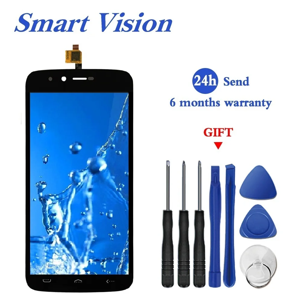 Для Homtom HT50 ЖК дисплей + сенсорный экран 100% протестированный дигитайзер сборка