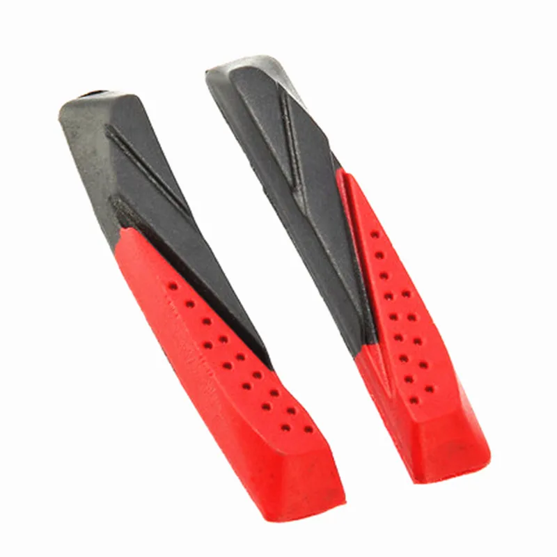 

E0225 Сменные тормозные колодки для велосипеда 959VCR резиновые V тормозные колодки красный + черный оптовая продажа