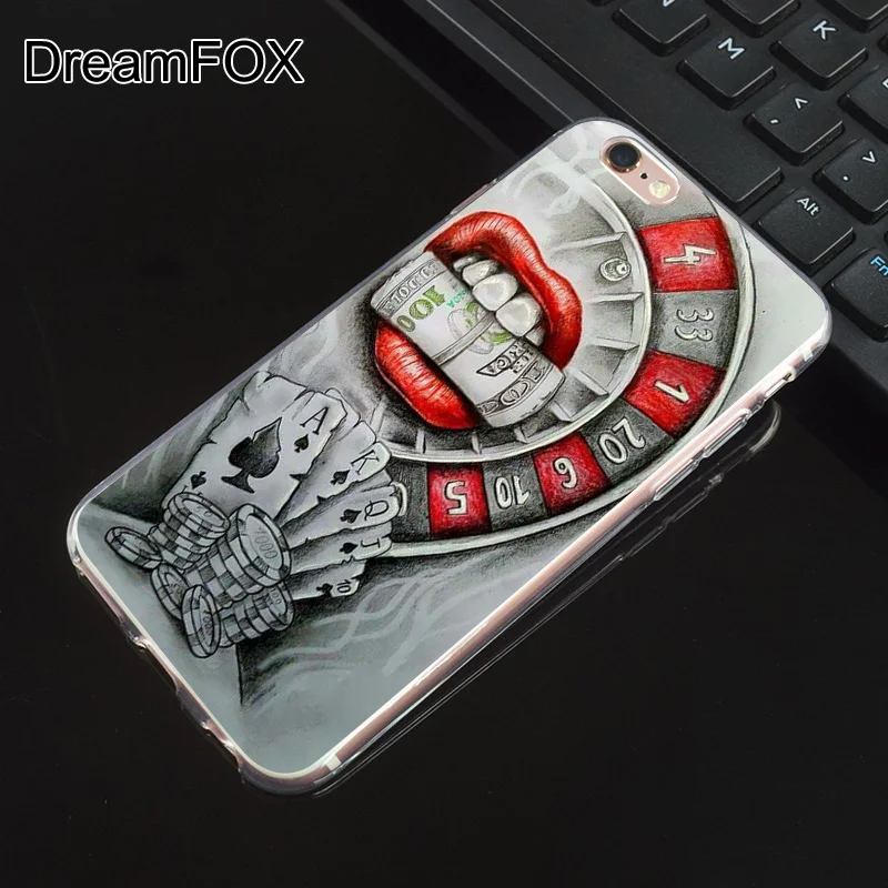 DREAMFOX M252 Luxury Retro Poker Soft TPU Silicone Case Cover For Apple iPhone 11 Pro X XR XS Max 8 7 6 6S Plus 5 5S SE 5C 4 4S |