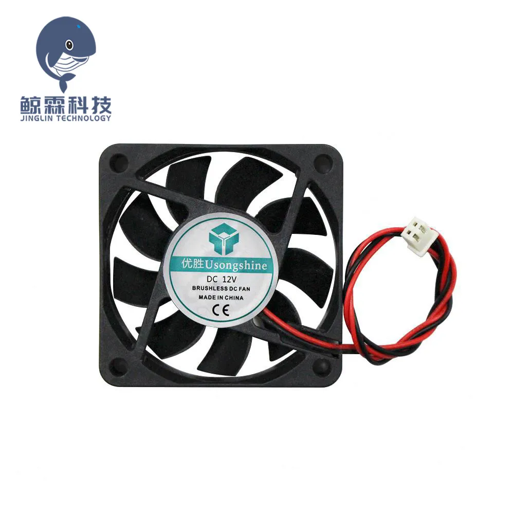 1 шт. DC 5V 12V 24V 2 контактный 60x60x15mm PC компьютер CPU система Втулка подшипник вентилятор