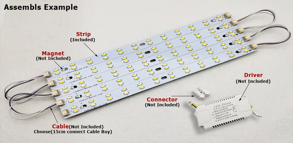 Светодиодный PCB 4Wx2 6Wx2 8Wx2 Изменяемая полоса светильник SMD5730 алюминиевая ламповая пластина потолочный светильник сменный ламповый светильник Модифицированная ламповая панель