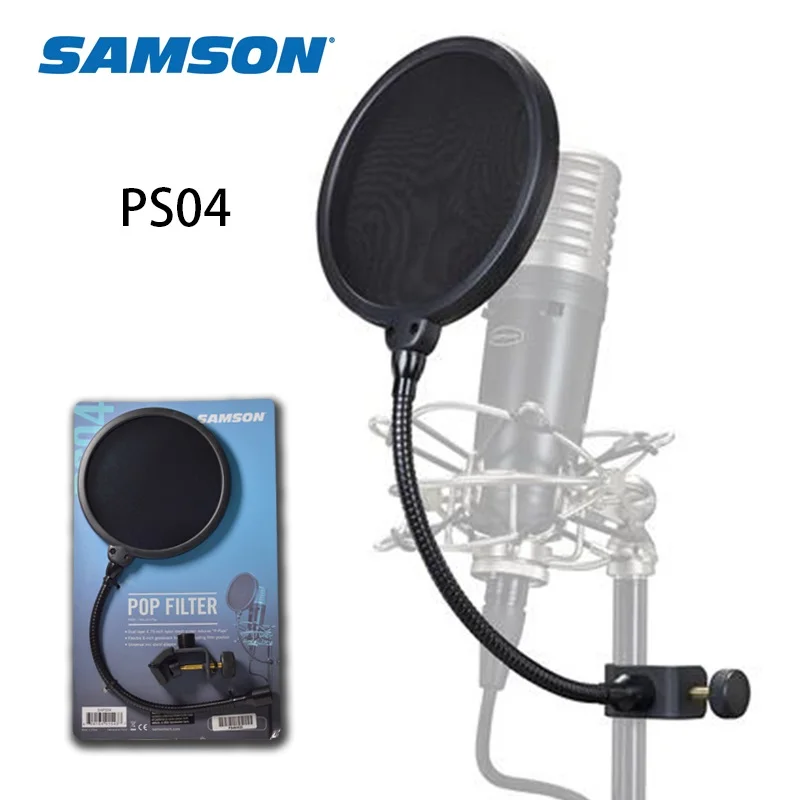 SAMSON PS04 большой двухслойный U-образный записывающий микрофон поп-фильтр с защитой