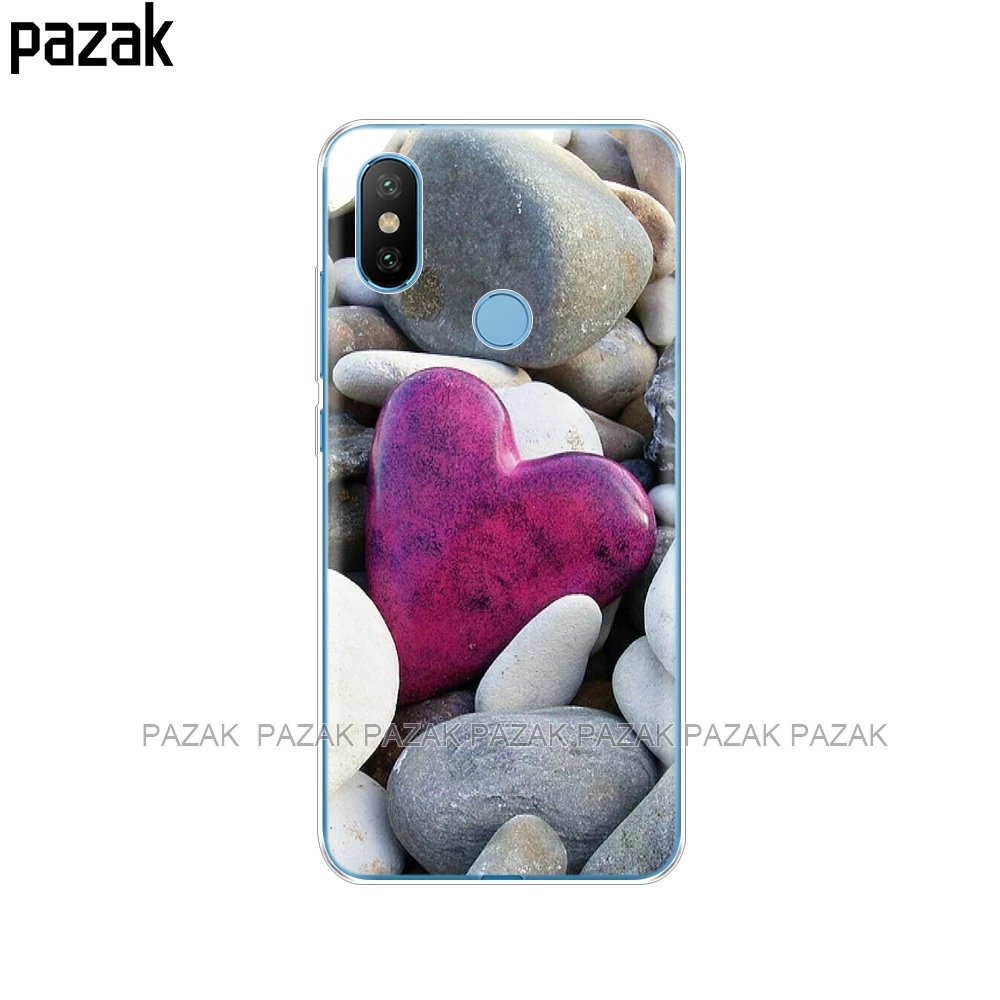 Силиконовый чехол для Xiaomi Mi 8 8SE A1 A2 5 5S 5X 6 Mi5 MI6 NOTE 3 MAX Mix 2 2S love on the finger heart|Бамперы| |