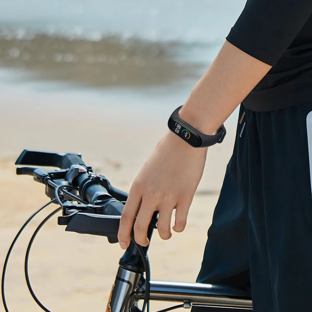 Умный Браслет Xiaomi Mi Band 4, версия NFC AMOLED, цветной экран, BT5.0, 135 мА/ч, батарея, фитнес-трекер, умные часы