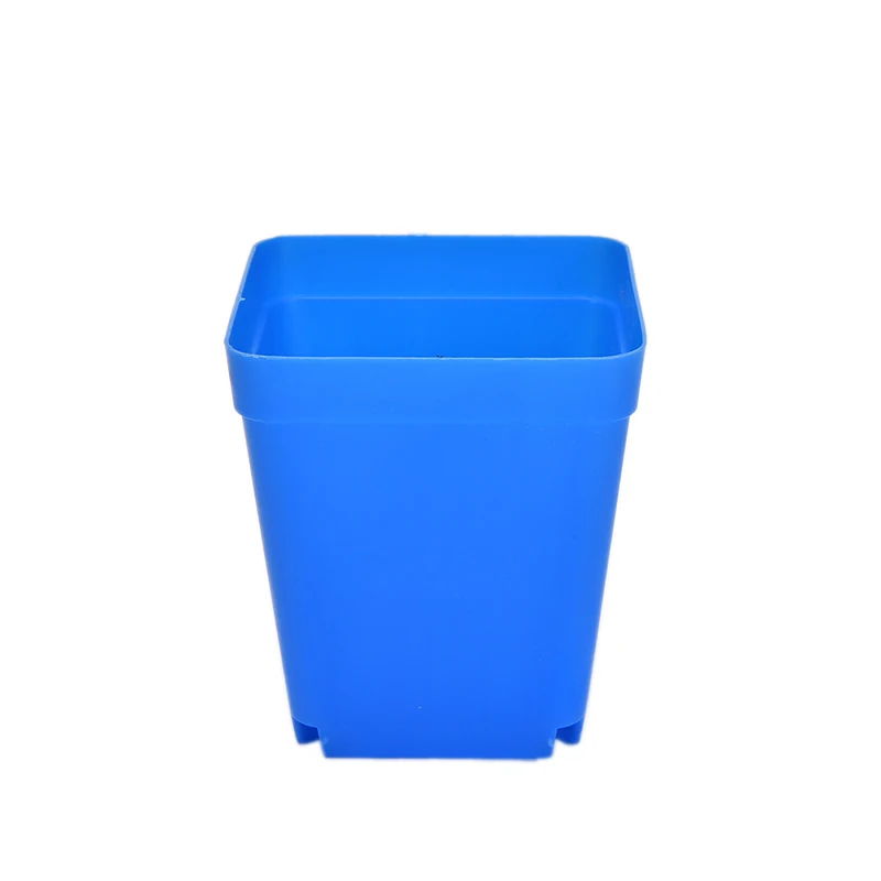 New Square Multicolour Nursery Pots Plastic Plants Pot Flower Planter Garden Desk Home Decor 7 Colors 10PCS | Дом и сад