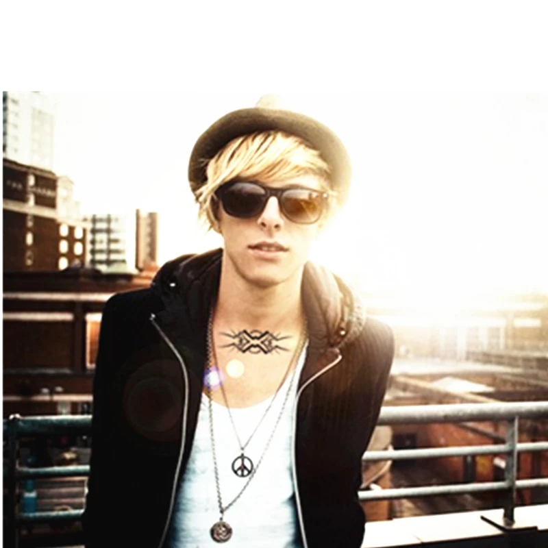 SHNAPIGN готический рок Тотем временная татуировка для боди арта наклейка 10*17 см