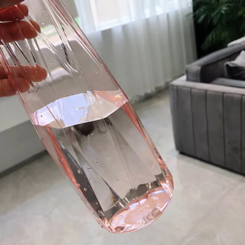 Пластиковые Портативные бутылки для воды путешествия милые напитков красочные