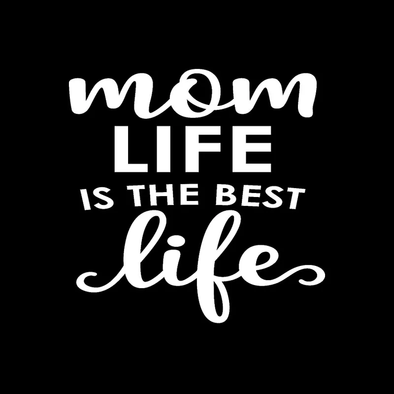 QYPF 13 2 см * Mom Life-лучшая жизнь интересный виниловый стикер для окна автомобиля