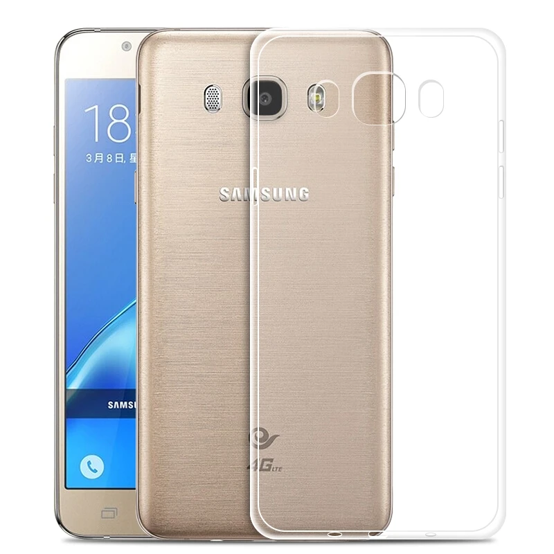 For Samsung J7 2016 J710 Ultra Thin 0.3MM Soft Clear TPU Case Shockproof Back Shell Crystal Silicone |