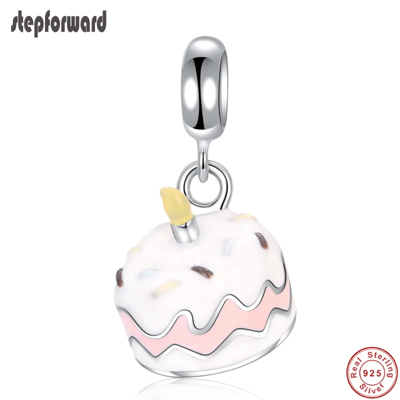 Европейский Стиль ручной работы 100% 925 Реальные серебро подарок на день рождения